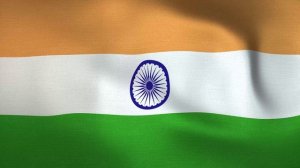 Видеофон футаж флаг Индии «Флаг»