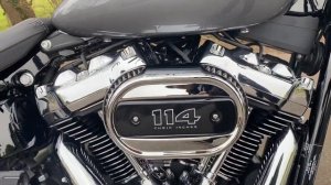 2022 Harley-Davidson FXBRS Softail Breakout 114 in Gauntlet Grey Walk Around