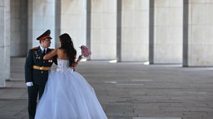 В День семьи, любви и верности около 20 военнослужащих РВСН связали себя узами брака с возлюбленными