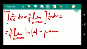 Сходимость и расходимость интегралов