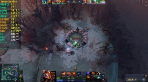 DOTA2 | RTX 4060 Ti + i5 12400F ( 1080p Maximum Settings )