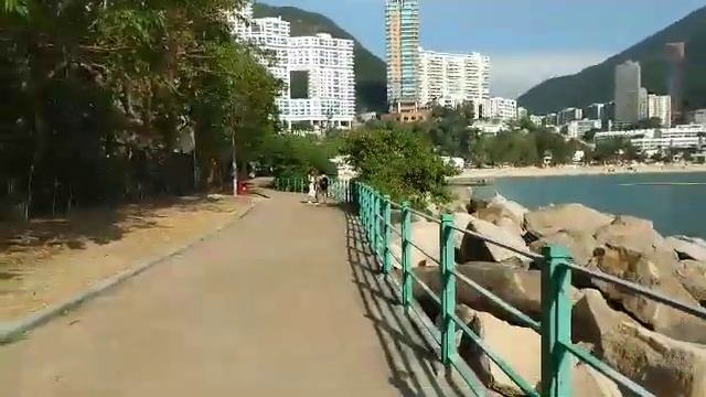 Famous beach @Hongkong The REPULSE bay смотреть онлайн
