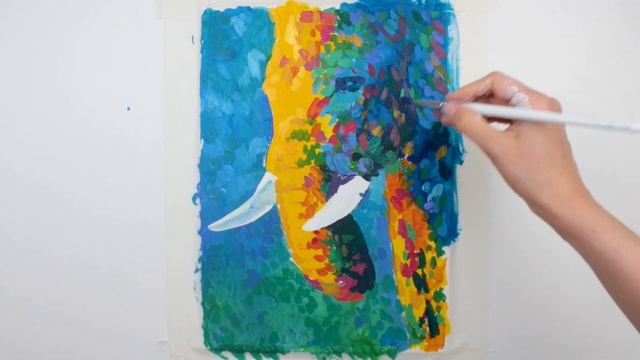 Как нарисовать слона смотреть онлайн