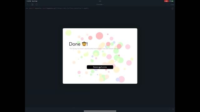 A new powerful GUI library on pythonista!