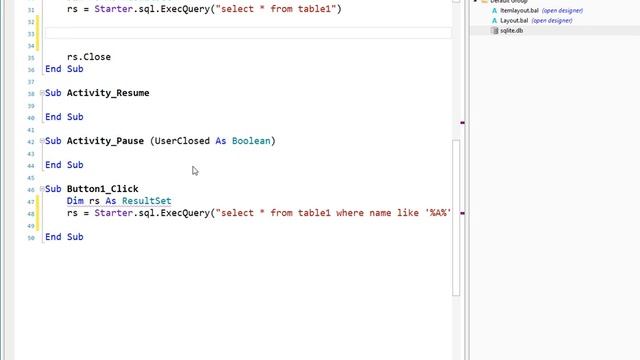 B4A tutorial: SQLite search смотреть онлайн