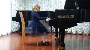 Афанасьева Кира 4 кл. И.С.Бах Маленькая прелюдия №2 до минор