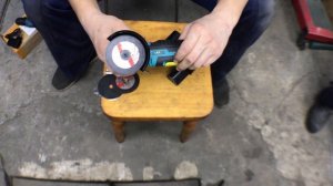 Мини АКБ болгарка LB- 201 Хеймердингер. Brushless Wireless Angle Grinder Mini LB- 201 Heimerdinger.