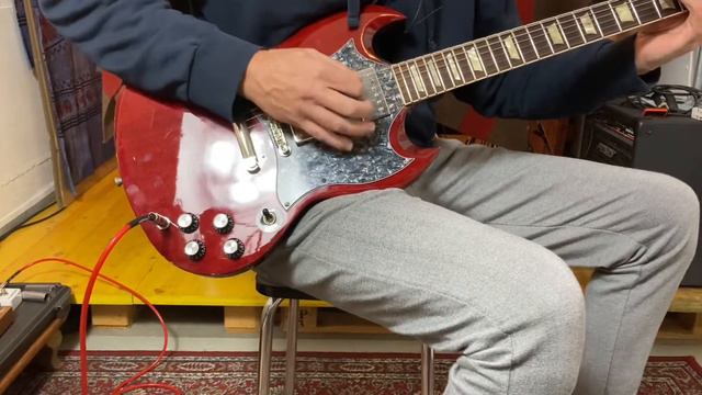 SOLD Orville SG 1980s Vintage Guitar смотреть онлайн