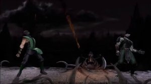 Mortal Kombat 9 Рептилия Фаталити 1,2,3 +Stage и Бабалити HD