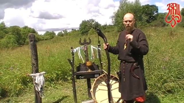 Велеслав на капище Велеса (Продолжение паломничества в Храм Марены))