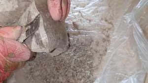 чистка глины горная желтая