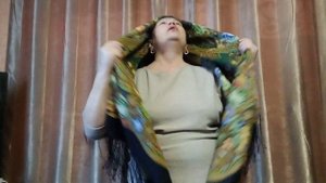 Павловопосадская шаль Ненаглядная, вид 18, 19