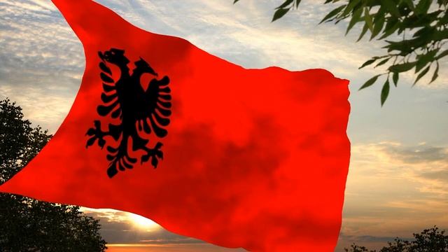 Флаг и гимн Первой Республики Косово Flag and anthem of the First Republic of Kosovo