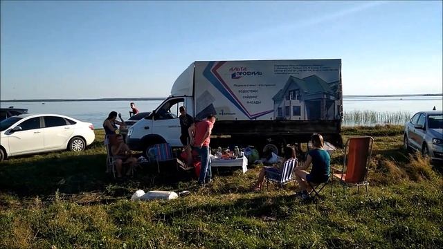 Поездка на авто. Берег Камы. Красный бор.