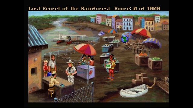 Eco Quest 2 - Lost Secret of the Rainforest - on 80386@25MHz with Blasterboard (real OPL2) смотреть онлайн