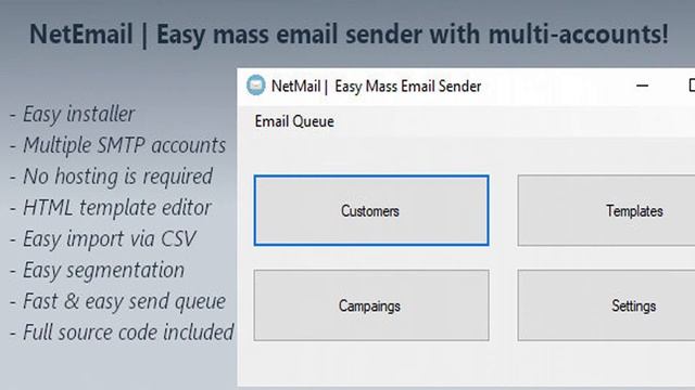 NetEmail - Easy Mass Email Sender With Multiple Accounts | Codecanyon Scripts and Snippets смотреть онлайн