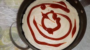 #Питса #питсанасковороде Пицца на сковороде за 15 минут /  tuxum va smetanadan 15minutda tovada pit