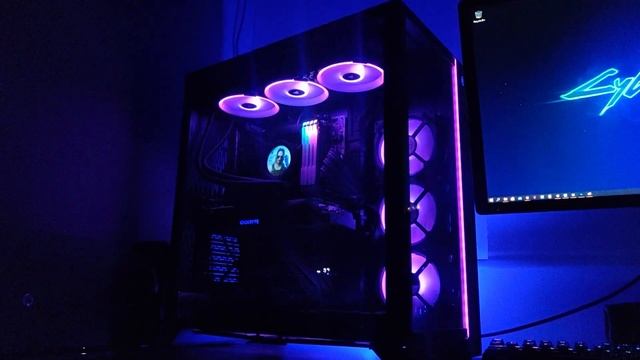 Cyberpunk 2077 - LianLi O11 Dynamic XL Setup смотреть онлайн