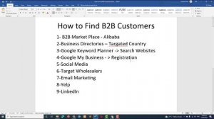 How To Find Customers For Export Business | B2B Marketplaces