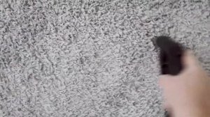 Чистка жакардового - лохматого ковра с длинным ворсом