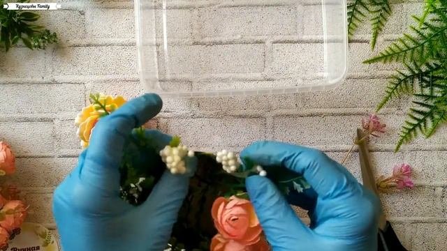 Бюджетная композиция из одного цветка/Роза в крафт стакане/Мыловарение/КузнецовыFamily