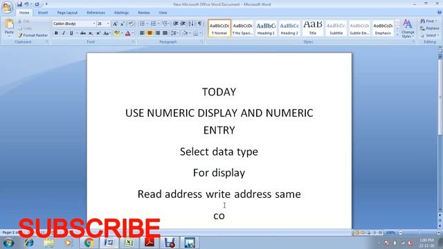 ? DELTA HMI Programming tutorial for NUMERIC ENTRY ! Part-2 смотреть онлайн