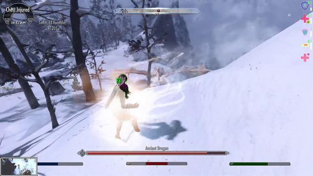 Big Dragon Big Sword Big Damage | Dragon Hunter #EP12【Skyrim Special Edition】 смотреть онлайн