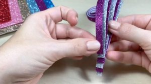 Сердечки из фоамирана Своими руками Фоамиран Foam sheet craft ideas