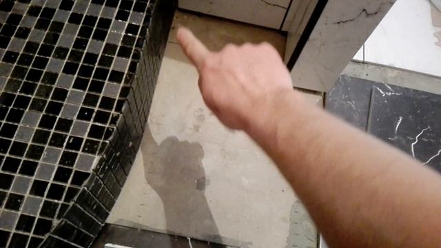 Как разметить «полукруг» на плитке без шаблона? Наглядный пример!