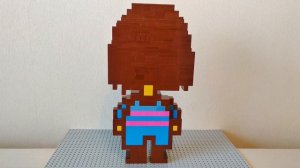 ЛЕГО САМОДЕЛКА - ФРИСК ИЗ ИГРЫ UNDERTALE!!!