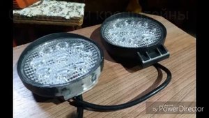 Светодиодные фары на Стелс Леопард