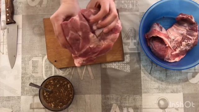 Свиные рёбра в медовом соусе  на мангале / рёбрышки на углях