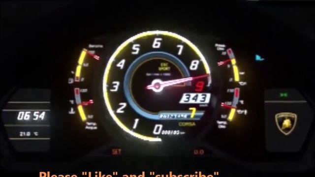 2017 Lamborghini Top Speed 222Mph (356kmph) | Lamborghini Aventador Speed Test смотреть онлайн