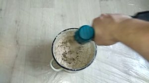 Как быстро замесить немного шпаклёвки!
