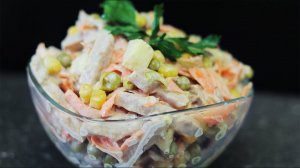 4 Вкусных рецепта. Салаты на каждый день и праздничный стол