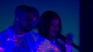 Rihanna - Work ft. Drake - Live at The BRIT Awards 2016