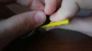 Как сделать гранату из лего из 4 деталей и  одной резинки!