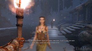 Skyrim ٠ Реакция Алвы на Вампира Довакина