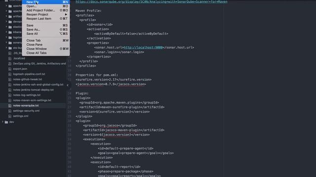 1002 SonarQube Maven Settings смотреть онлайн