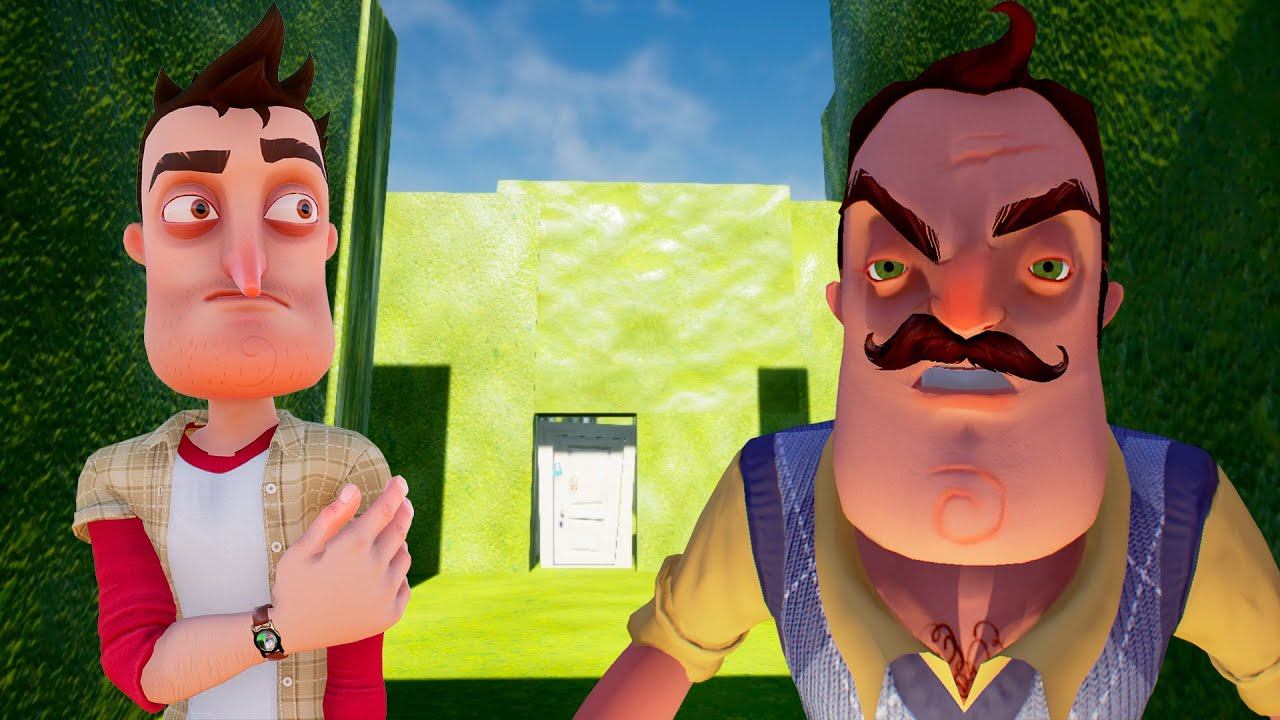 Карта hello neighbor гаррис мод - 80 фото