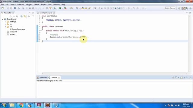 How to access Enum constants? - enum UserStatus | Java enum | enum in Java | Java Tutorial