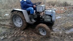 Мини трактор уд-2 испытание