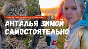 Анталья зимой. Запретили снимать! Горные кошки, Джокер и водопад. Что посмотреть самостоятельно 2024