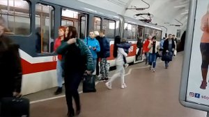 Подземный трамвай. Криворожское метро или Метротрам в Кривом Роге. Krivoy Rog metrotram.