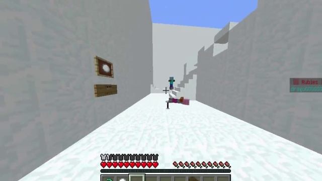 Прохождение карт для Minecraft.Первая серия.Snow Fort Defense смотреть онлайн