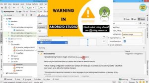 Missing ContentDescription Attribute on Image | Image without content description | Warning Android