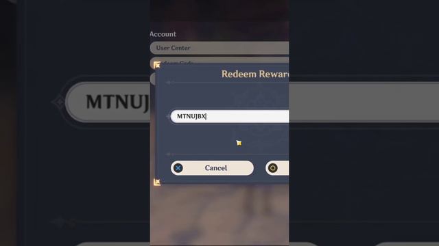New Redeem Code #genshinimpact