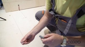 Монтаж кабельного теплого пола CALEO EASYMAT