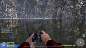 р.Белая Ловля Хариуса и Форели на самодельную вращалку. рр4