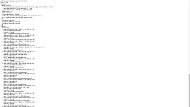 Openshift 4.6 - Restoring ETCD Pod смотреть онлайн